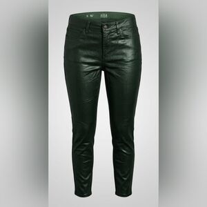 a.n.a Dark Green Straight Leg Pants